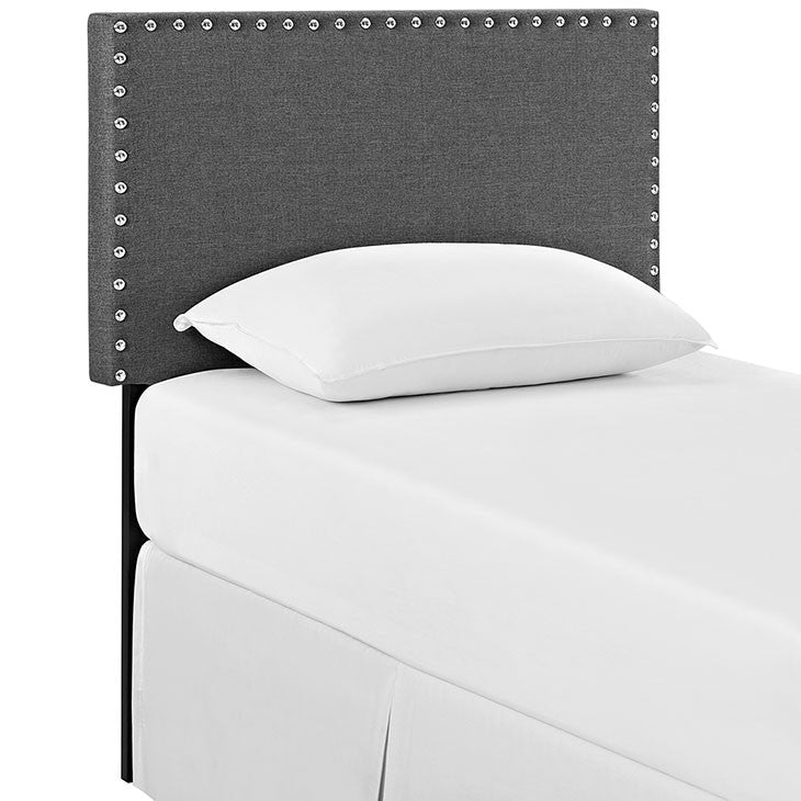 Lisa Twin Fabric Headboard - living-essentials