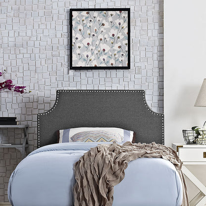 Lauren Twin Fabric Headboard - living-essentials