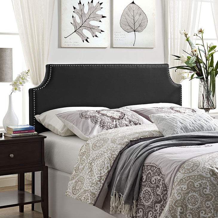 Lauren Queen Vinyl Headboard - living-essentials