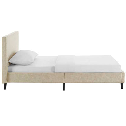 Emma Twin Fabric Bed Frame - living-essentials