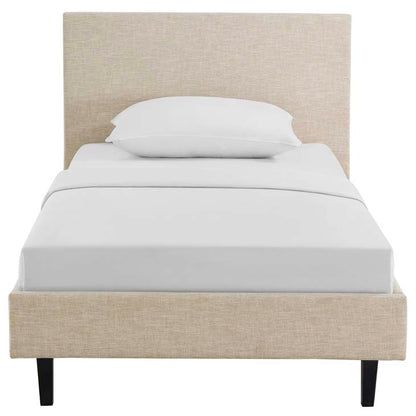 Emma Twin Fabric Bed Frame - living-essentials