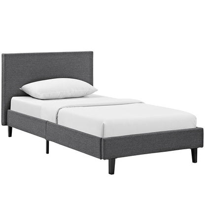 Emma Twin Fabric Bed Frame - living-essentials