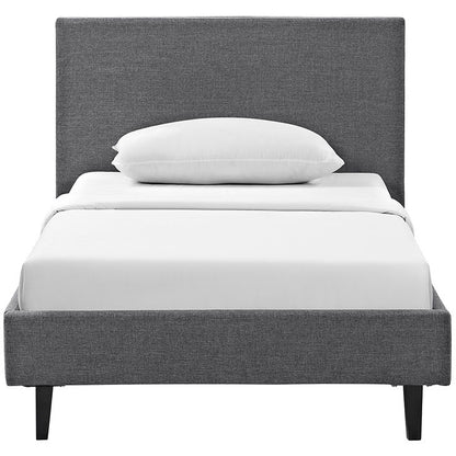 Emma Twin Fabric Bed Frame - living-essentials