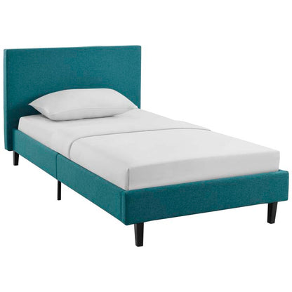 Emma Twin Fabric Bed Frame - living-essentials