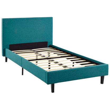 Emma Twin Fabric Bed Frame - living-essentials