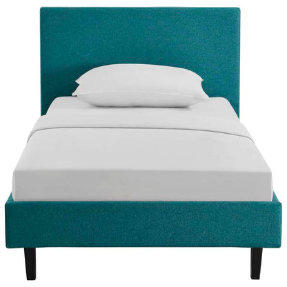 Emma Twin Fabric Bed Frame - living-essentials