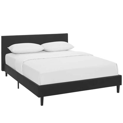 Emma Full Vinyl Bed Frame - living-essentials