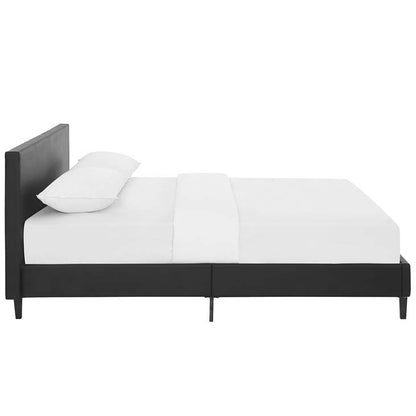 Emma Full Vinyl Bed Frame - living-essentials