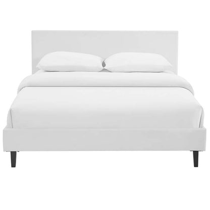 Emma Full Vinyl Bed Frame - living-essentials