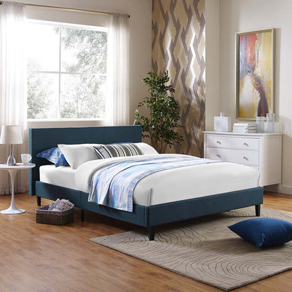 Emma Full Fabric Bed Frame - living-essentials