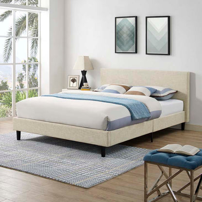 Emma Full Fabric Bed Frame - living-essentials