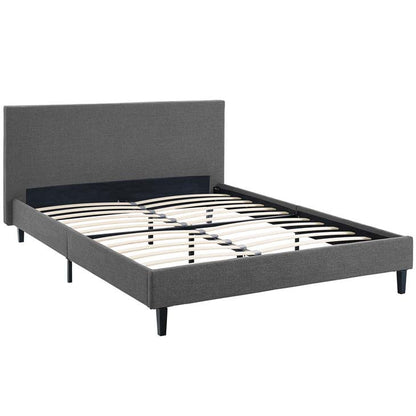 Emma Full Fabric Bed Frame - living-essentials