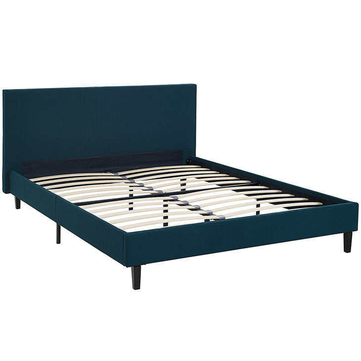 Emma Queen Fabric Bed Frame - living-essentials