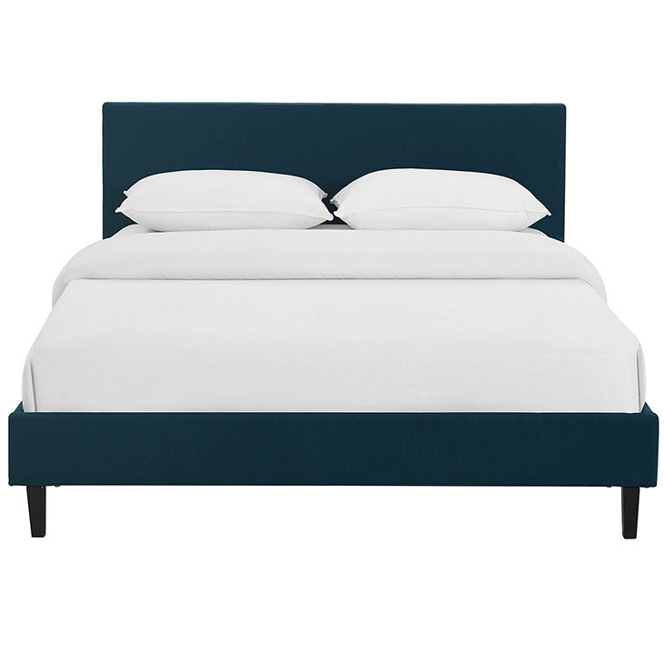 Emma Queen Fabric Bed Frame - living-essentials