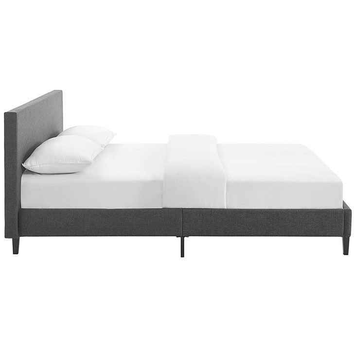 Emma Queen Fabric Bed Frame - living-essentials