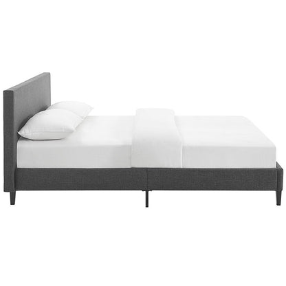 Emma Queen Fabric Bed Frame - living-essentials
