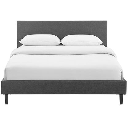 Emma Queen Fabric Bed Frame - living-essentials