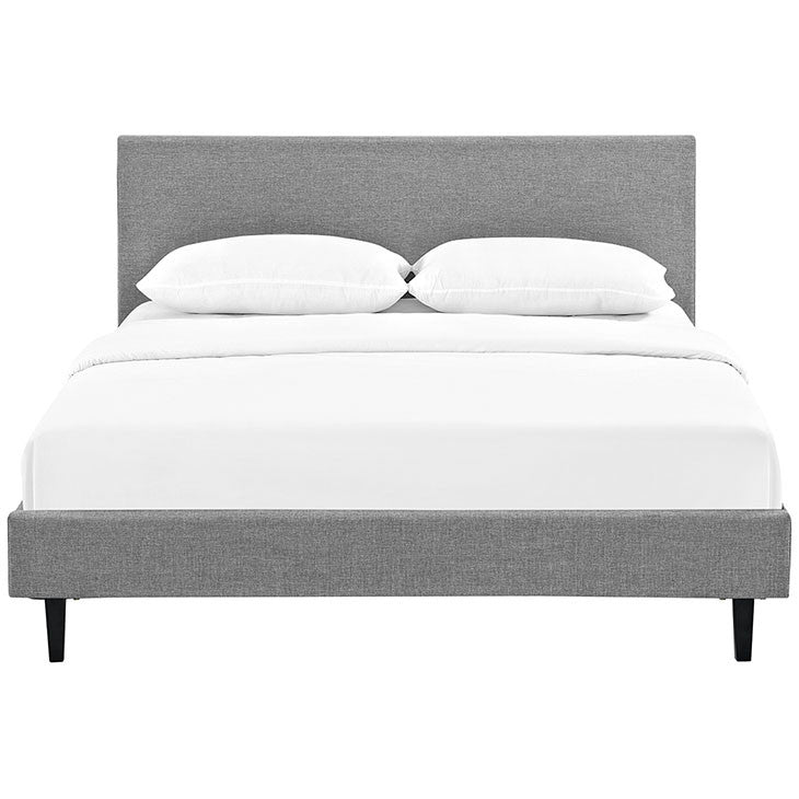 Emma Queen Fabric Bed Frame - living-essentials