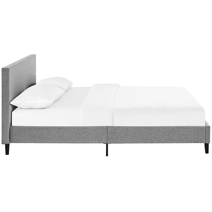 Emma Queen Fabric Bed Frame - living-essentials