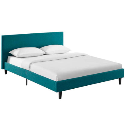 Emma Queen Fabric Bed Frame - living-essentials