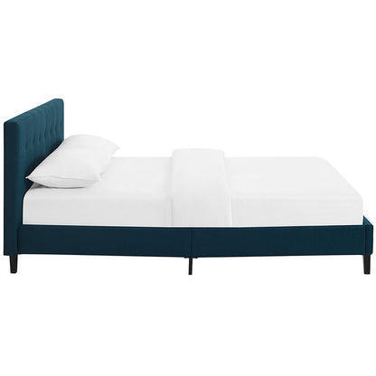 Linda Queen Fabric Bed Frame - living-essentials