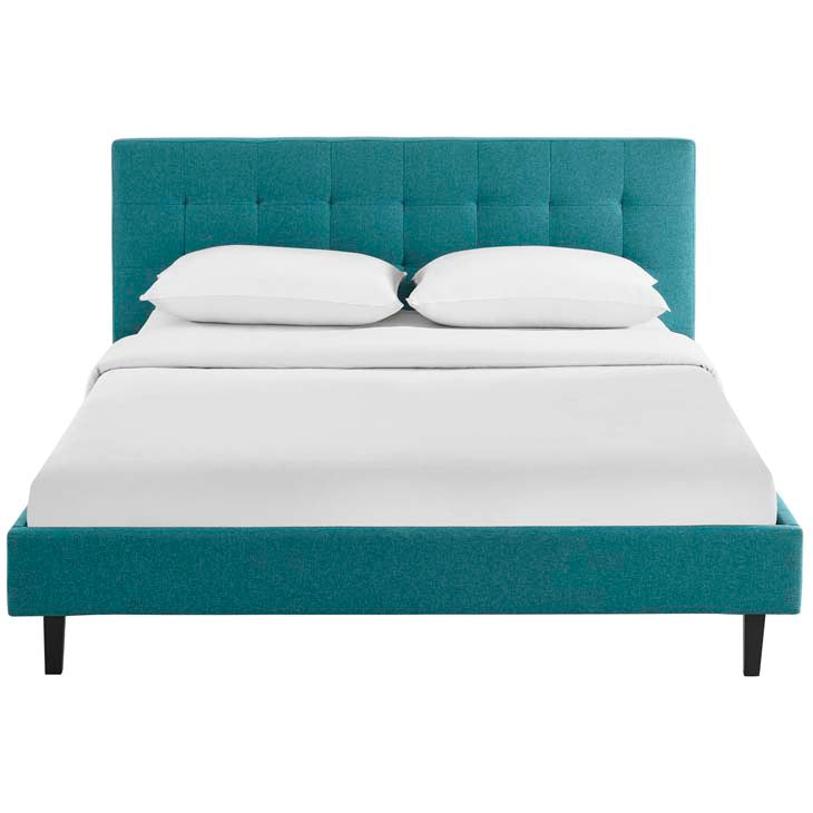 Linda Queen Fabric Bed Frame - living-essentials