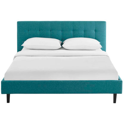 Linda Queen Fabric Bed Frame - living-essentials