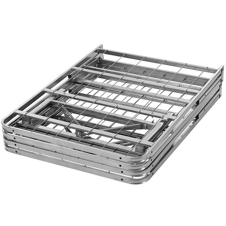 Orion Full Stainless Steel Bed Frame - living-essentials