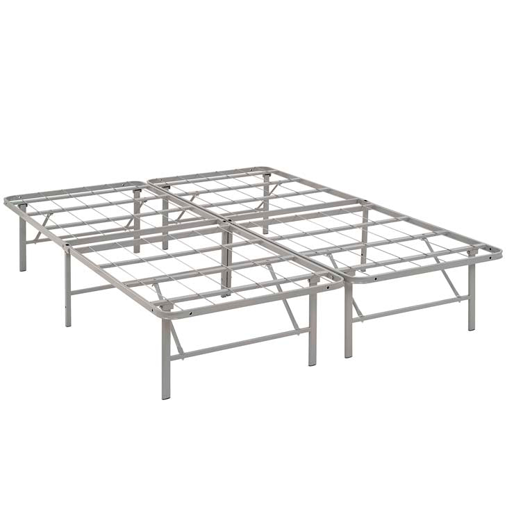 Orion Queen Stainless Steel Bed Frame - living-essentials