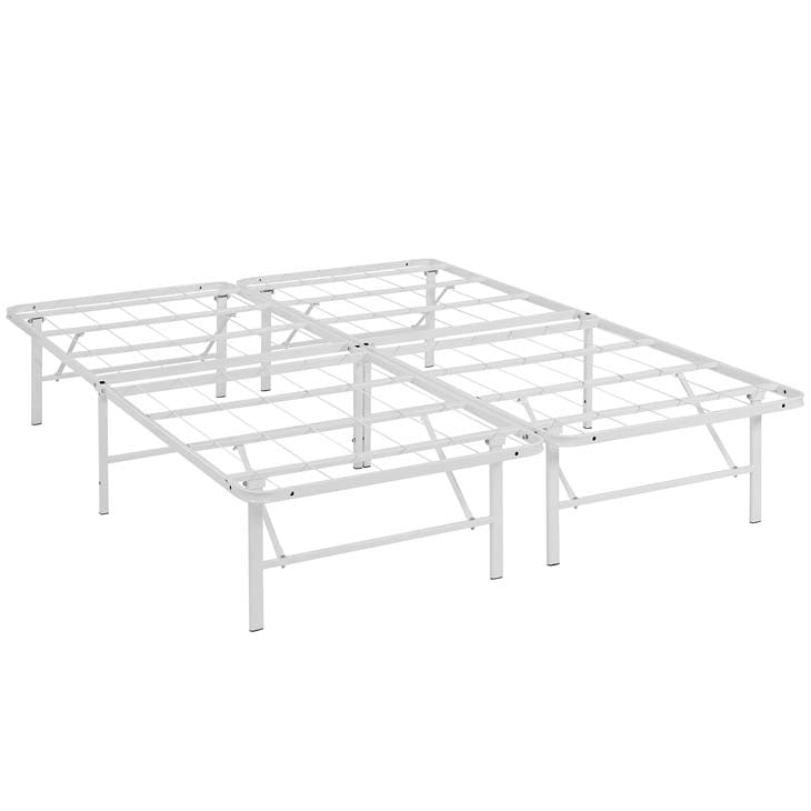 Orion Queen Stainless Steel Bed Frame - living-essentials