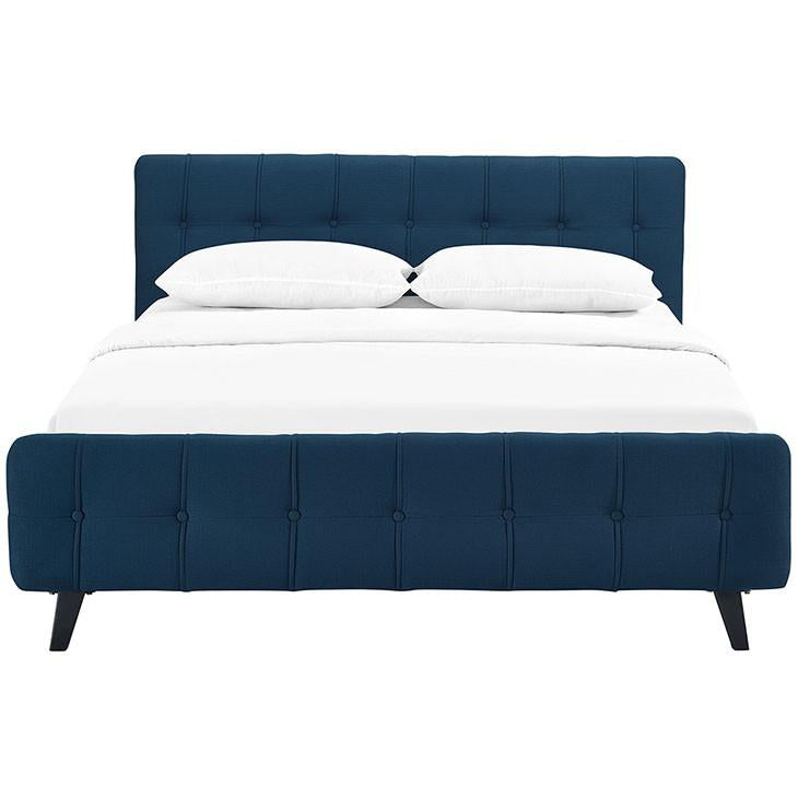 Oprah Queen Fabric Bed Frame - living-essentials