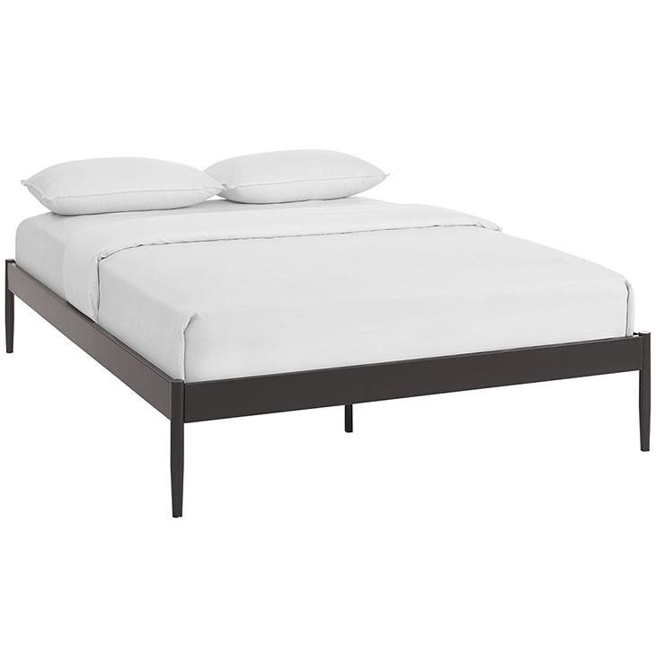 Chelsie Queen Stainless Steel Bed Frame - living-essentials