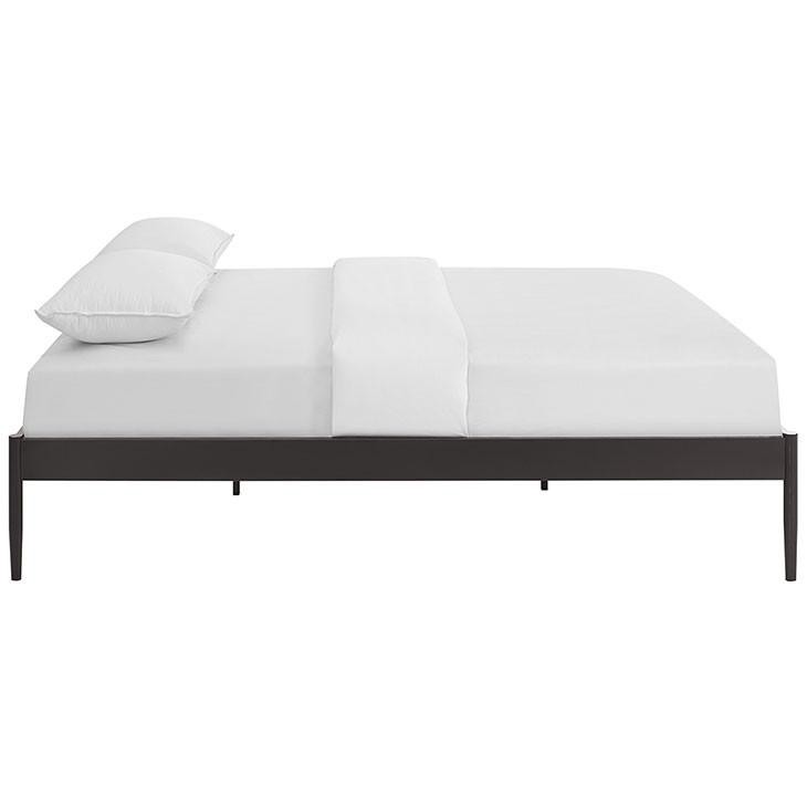 Chelsie King Fabric Bed Frame - living-essentials