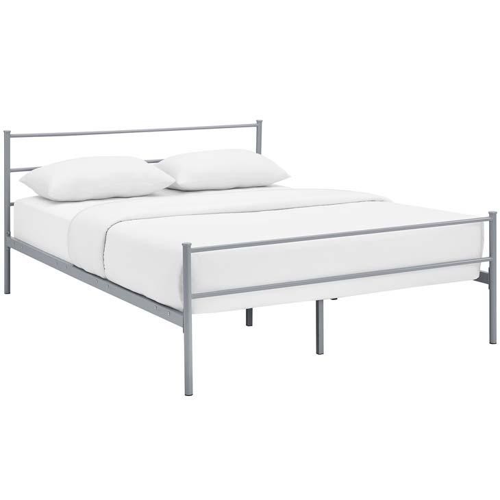 Alec Full Platform Bed - living-essentials