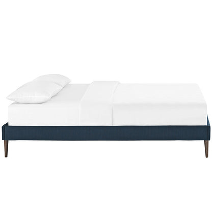 Cherry King Fabric Bed Frame - living-essentials