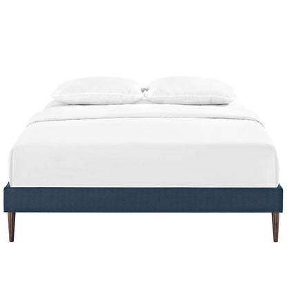 Cherry King Fabric Bed Frame - living-essentials