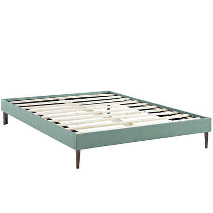 Cherry King Fabric Bed Frame - living-essentials