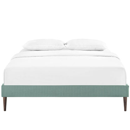 Cherry King Fabric Bed Frame - living-essentials