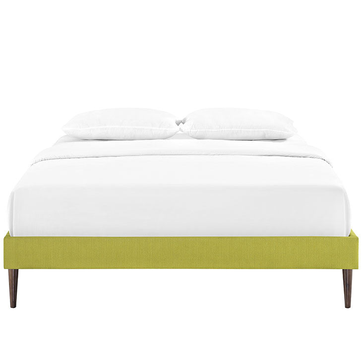 Cherry King Fabric Bed Frame - living-essentials