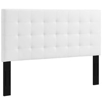 Argyle Tufted Twin Upholstered Faux Leather Headboard - living-essentials