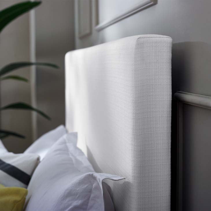 Tremblay Full / Queen Upholstered Linen Fabric Headboard - living-essentials
