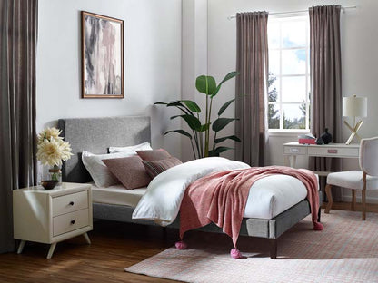 Tremblay King and California King Upholstered Linen Fabric Headboard - living-essentials