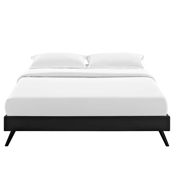 Lois Queen Bed Frame with Round Splayed Legs - living-essentials