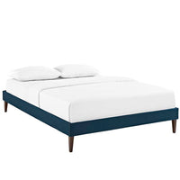 Tempo Full Bed Frame with Squared Tapered Legs - living-essentials