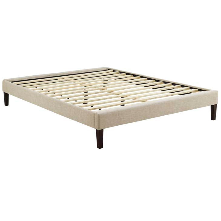 Tempo King Bed Frame with Squared Tapered Legs - living-essentials