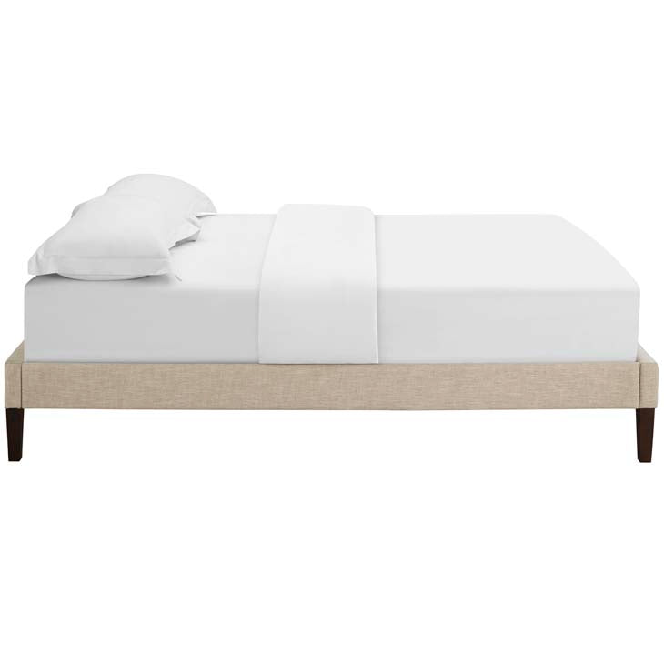 Tempo King Bed Frame with Squared Tapered Legs - living-essentials