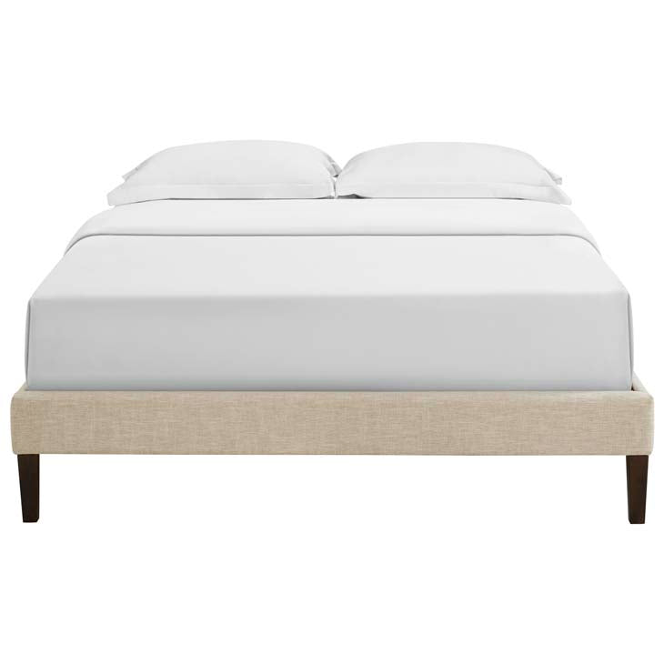 Tempo King Bed Frame with Squared Tapered Legs - living-essentials