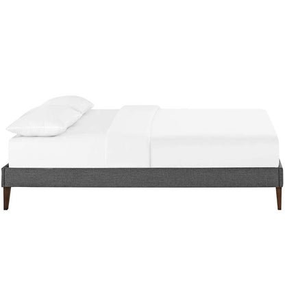 Tempo King Bed Frame with Squared Tapered Legs - living-essentials
