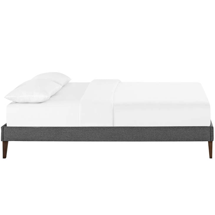 Tempo King Bed Frame with Squared Tapered Legs - living-essentials