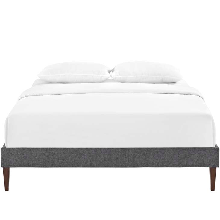 Tempo King Bed Frame with Squared Tapered Legs - living-essentials